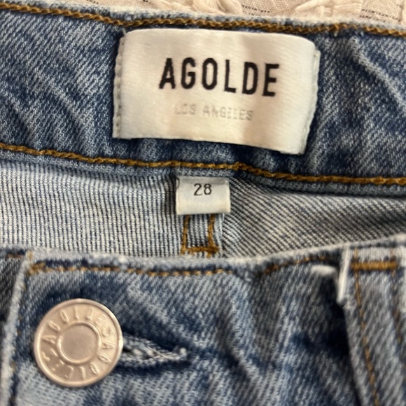 Agolde Riley EUC in Whiplash - Picture 7 of 7